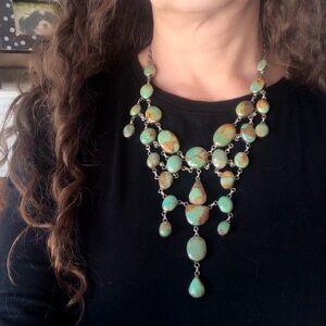 Royston Turquoise and sterling silver necklace
